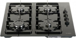 Bosch Serie 2 POP6B6B80 hob Black Built-in Gas 4 zone(s)