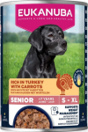 EUKANUBA Life Care Senior Rich in turkey with carrots - wet dog food - 400g