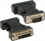 Adapter AV Techly DVI-I - D-Sub (VGA) czarny (304451)