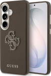 Case Guess Grained Big 4G Metal Logo for Samsung Galaxy S26+ / brown