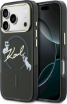 Karl Lagerfeld IML Choupettes Karl Script Logo MagSafe Case for iPhone 17 Pro Max / black
