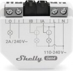 Shelly EM Gen4 + 1x 50A clamp - power consumption measurement with up to 2 clamps, output 1x2A (WiFi, Bluetooth, Zigbee, Matter)