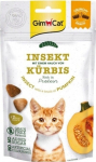 GIMCAT Crunchy Snacks Insect with pumpkin - cat treats - 50g
