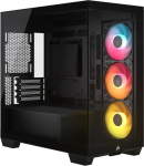 Corsair 2800X RS-R ARGB PC-Geh&auml;use, Mini-housing, mATX, Tempered Glass - including 3x 120-mm-L&uuml;fter, schwarz