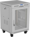 Lanberg Szafa instalacyjna rack stojąca 19 cali 15U 600x600 perforated doors LCD (Flat pack) szara