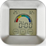 Nedis KATR105SI Digital Thermometer Indoor | Indoor Temperature | Indoor Humidity