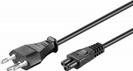 MicroConnect Power Cord Swiss - C5 1.8m, Power Swiss Type J to C5