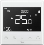 Warm-Control Water Heating Thermostat 868.4 Mhz Nice White