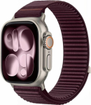 Tech-Protect kellarihm NylonLoop Apple Watch 44/45/46/49mm, deep burgundy