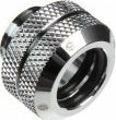 Bitspower Multi-Link Adapter Anschluss gerade G1/4 Zoll AG auf 12mm AD Hardtube - Shiny silver