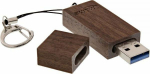 Pendrive InLine Woodstick, 128 GB (35065W)