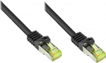 Alcasa Good Connections Patchkabel m. Cat.7 Rohk. schwarz 15m