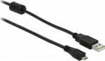 DELOCK USB Kabel A -> Micro-B St/St 2.00m sw