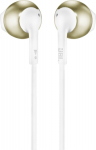 JBL Tune 205 wired in-ear headphones, gold