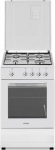 Kuchenka Simfer Simfer | Cooker | 4401SGRBB.1 | Hob type Gas | Oven type Gas | White | Width 50 cm | Depth 55 cm | 49 L