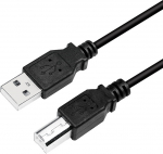 Logilink | USB cable USB 2.0 A to B 2x male | CU0009B | USB-A to USB-A USB-B male | USB-A male