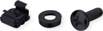 ROLINE Mounting hardware for rack mounting - Schwarz - 48.3 cm (19")