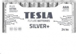 Tesla Baterries Batteries Tesla AAA Silver+ Alkaline LR03 1150 mAh (24 pcs) (13032410)