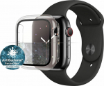 Kaitseklaas raamiga, Apple Watch SE (2024/2023/2022) / SE / Series 6 / 5 / 4 (44mm), eemaldatav, l&auml;bipaistva &auml;&auml;rega, PanzerGlass