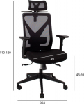 Task chair MIKE black