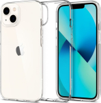 Kaitse&uuml;mbris Liquid Crystal, Apple iPhone 13, l&auml;bipaistev, Spigen