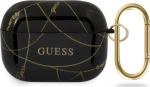 Guess GUACAPTPUCHBK AirPods Pro cover Gold Chain Collection / black