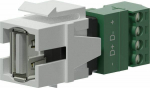 Adapter USB Procab VCK625/W USB-A - 4 pin Zielony (VCK625/W)