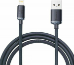 Cable USB Baseus USB-A - Lightning 2 m Czarny (CAJY000101)