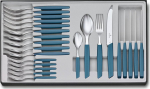 Victorinox Swiss Modern Cutlery Set 24 pcs. Blue