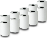 Qoltec 51899 Thermal roll 57 x 16 | 55g / m2 | 10 pcs. | BPA free