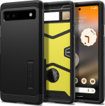 Kaitse&uuml;mbris Tough Armor, Google Pixel 6a, must, Spigen