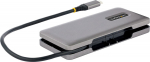StarTech.com 4-Port USB-C Hub, 4x USB-C Ports, USB 3.1 10Gbps, Portable USB C Hub with 100W Power Delivery Pass-Through, Portable USB Type C Hub w/ 9.8in (25cm) Wrap-Around Cable - USB Expansion Hub (HB31CM4CPD3) - Hubb - 4 x USB 3.2 Gen 2 - desktop mode