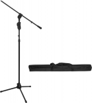 Omnitronic Set microphone stand MS-3 schwarz+ Tasche 20000792