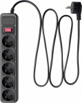 Akyga power strip Surge protector Akyga AK-SP-06B 5 sockets CEE 7/3 (Typ F) 3m