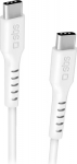 SBS USB-C zu USB-C Kabel 2m wei&szlig;