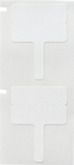 Brady Corporation M6-1-425-FT Pennant polypropylene, white matte Layout 2