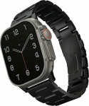 Uniq UNIQ belt Osta Apple Watch 42/44/45/ 49mm Series 1/2/3/4/5/6/7/8/9/SE/SE2/Ultra/Ultra 2 Stainless Steel czarny/midnight black