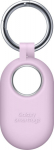 Samsung PT560CVEGWW SmartTag2 Silicone case with carabiner ring, Lavender, white
