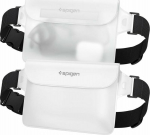 Spigen Spigen Aqua Shield WaterProof Waist Bag A620 2 Pack, snow white