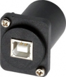 Exsys USB 2.0 Adapter D-Typ USB-B Buchse - USB-A - Adapter - Digital/Data