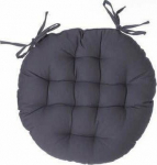 Atmosphera Chair pillow 38cm round gray