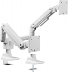 Equip Tischhalterung 17"-35"/2TFT 360&deg; gas spring 20Kg wei&szlig; retail