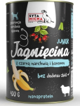 SYTA MICHA Junior Lamb with black carrot and banana - wet dog food - 400g