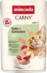 ANIMONDA Carny Adult Chicken and rabbit - wet cat food - 85g