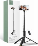 Tech-Protect statiiv-k&auml;sistatiiv Selfie Stick Tripod L08S, must