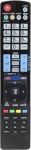 HQ LXP569 TV remote control LG AKB729114049 Black