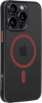 Tactical MagForce Hyperstealth 2.0 Cover for iPhone 15 Pro Max / black/red