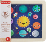 MATTEL Fisher-Price: Wooden Jigsaw Puzzle - Planet (HXV16)