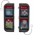 JYS Box Case CASE Case Housing Box for Game Cards do Nintendo Switch OLED / Transparent - Czarny