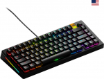 Glorious PC Gaming Race Glorious GMMK 3 HE 75 % Custom Gaming-Tastatur - Pre-Built, ANSI (US), Fox HE Switches, schwarz